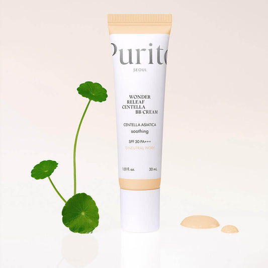 Purito Wonder Relief Centella BB Cream SPF30 PA+++ 27 Sand Beige BB - крем с экстрактом центеллы 30 ml - DYBEAUTY