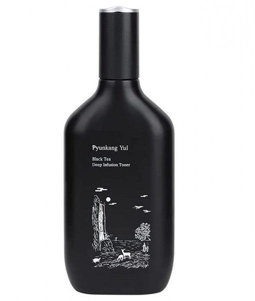 Pyunkang Yul Black Tea Infusion Toner Увлажняющий тонер с чёрным чаем 130 ml - DYBEAUTY
