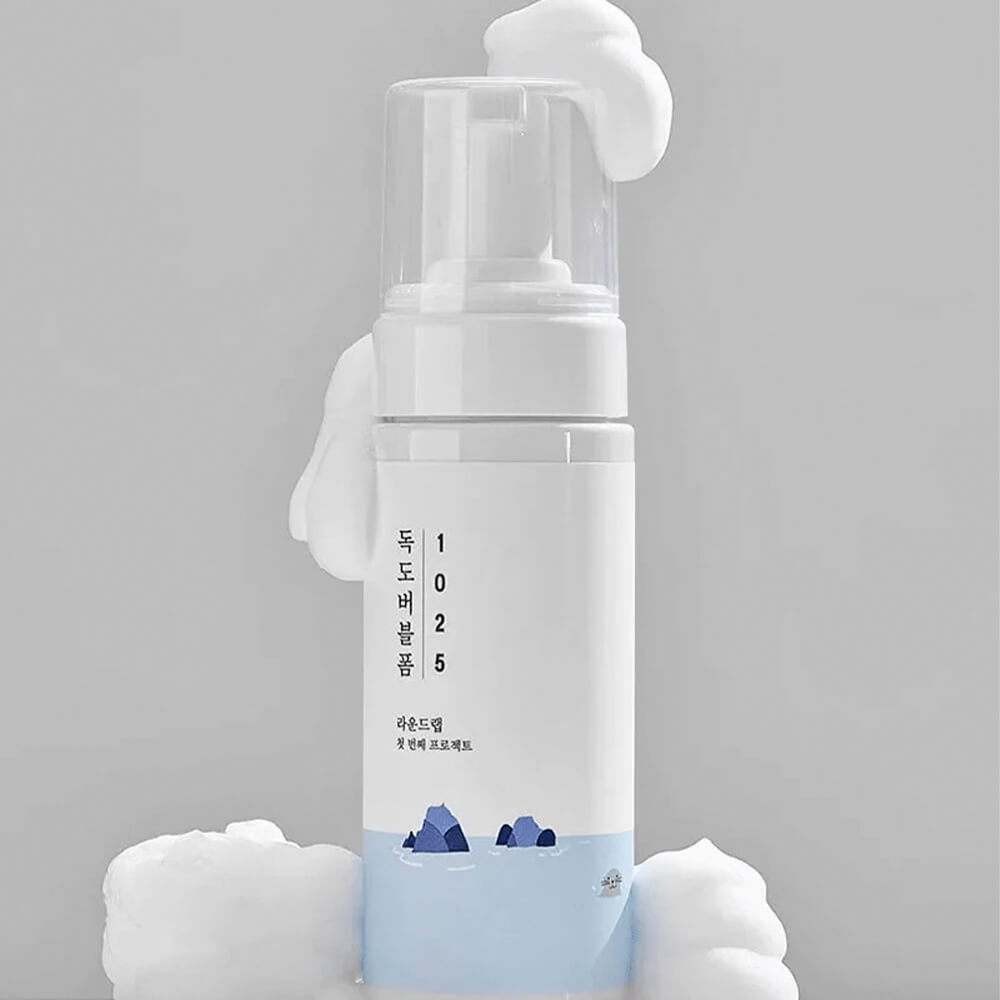 Round Lab 1025 Dokdo Bubble Foam Очищающая пузырьковая пенка 150 ml - DYBEAUTY