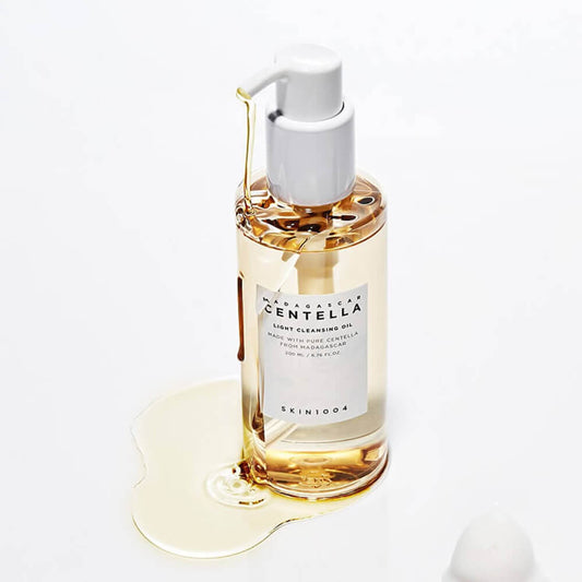 SKIN1004 Madagascar Centella Light Cleansing Oil Гидрофильное масло с центеллой 200 ml - DYBEAUTY
