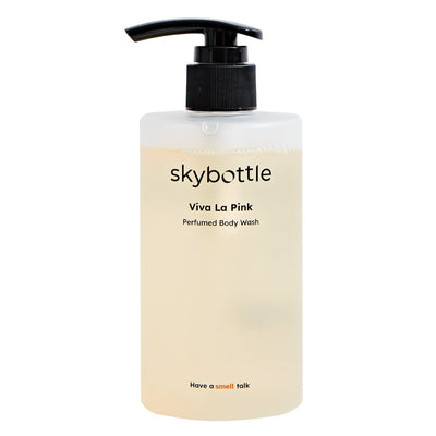 SKYBOTTLE – Parfümiertes Duschgel „Viva La Pink“, 300 ml – Produktbild