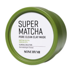 Some By Mi Super Matcha Pore Clean Clay Mask Очищающая глиняная маска с чаем матча 100 ml - DYBEAUTY