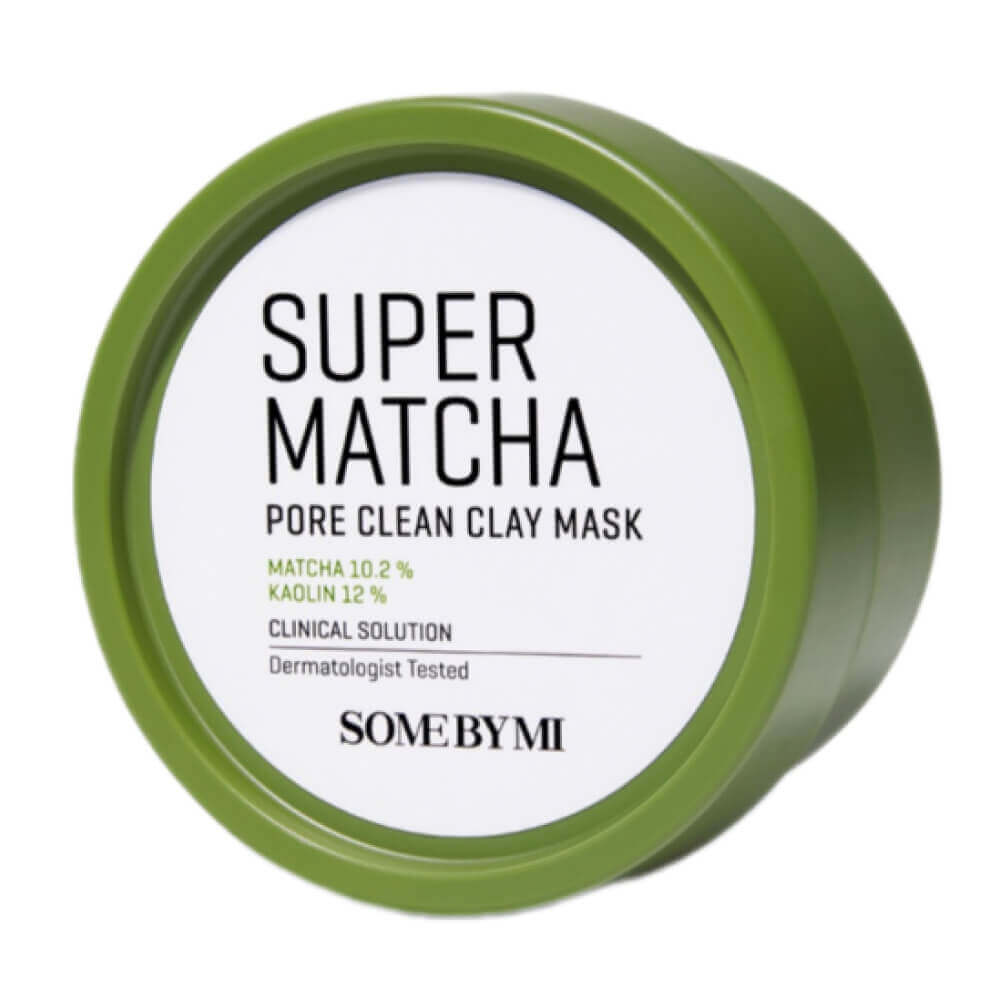 Some By Mi Super Matcha Pore Clean Clay Mask Очищающая глиняная маска с чаем матча 100 ml - DYBEAUTY