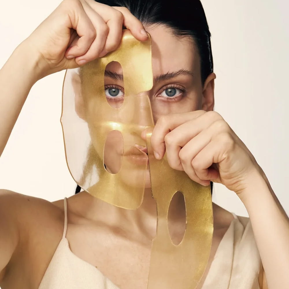 Sungboon Editor Silk Peptide EGF Intensive Gold Mask Anti-Aging-Gelmaske mit Peptiden 37 g