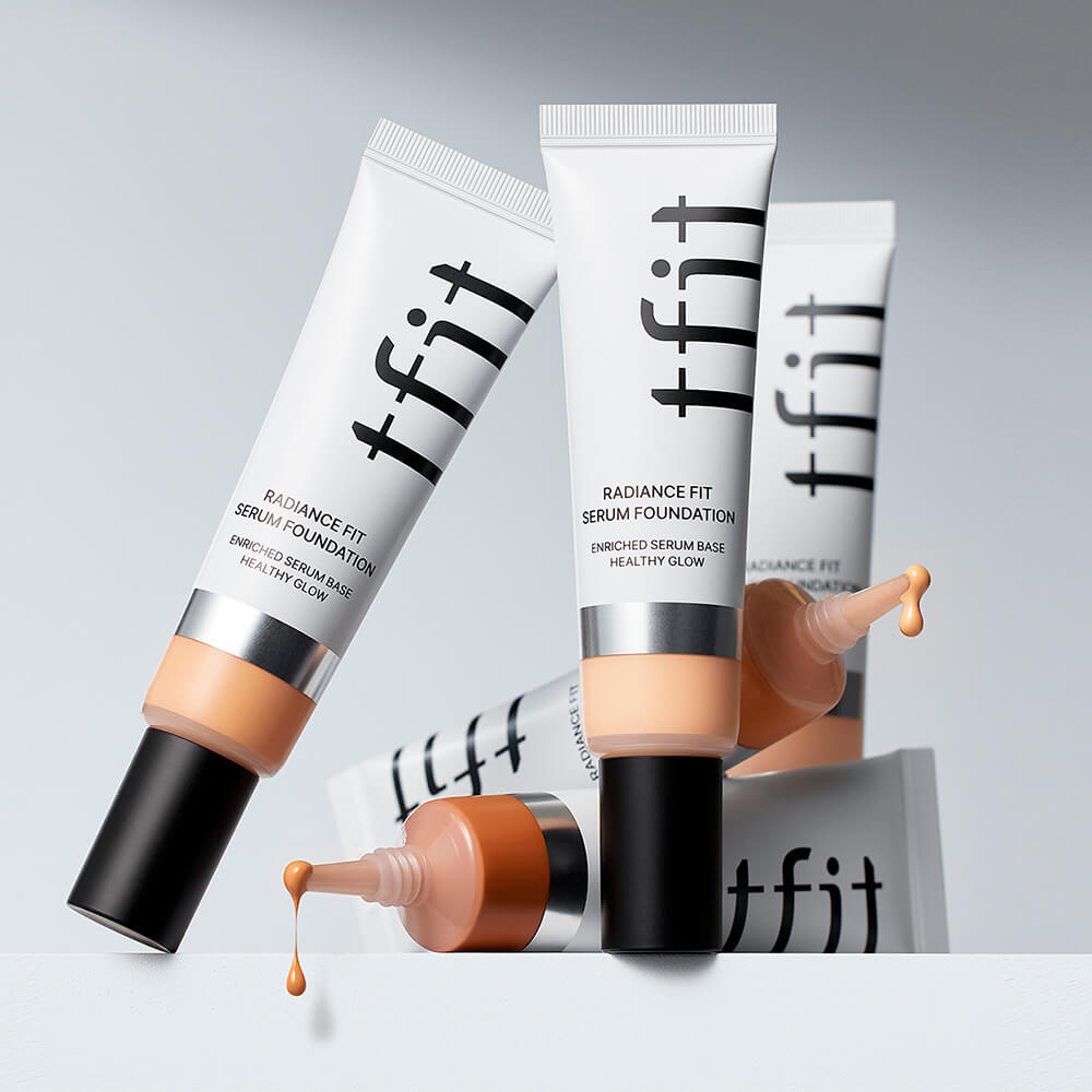 TFIT Radiance Fit Serum Foundation N1.5 Suede Увлажняющий тональный флюид 30 ml - DYBEAUTY