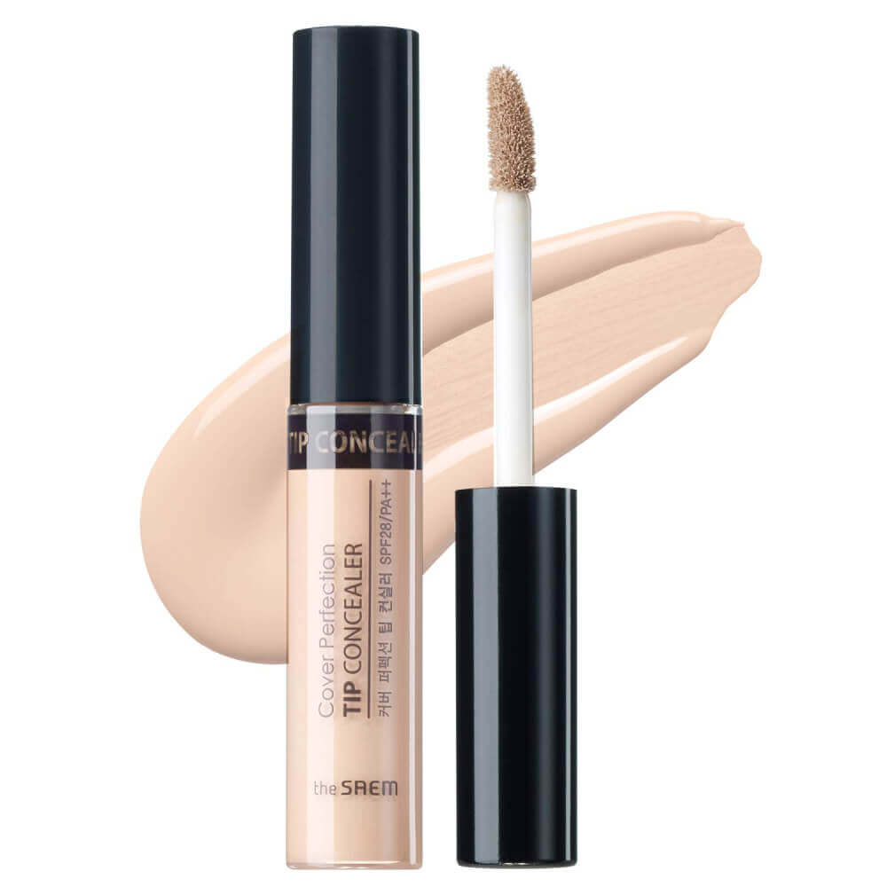 The Saem Cover Perfection Tip Concealer 02 Жидкий консилер - DYBEAUTY