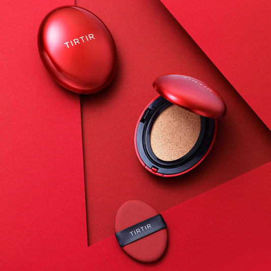 TIRTIR Mask Fit Red Cushion SPF40 PA++ 21N Ivory 18ml - DYBEAUTY