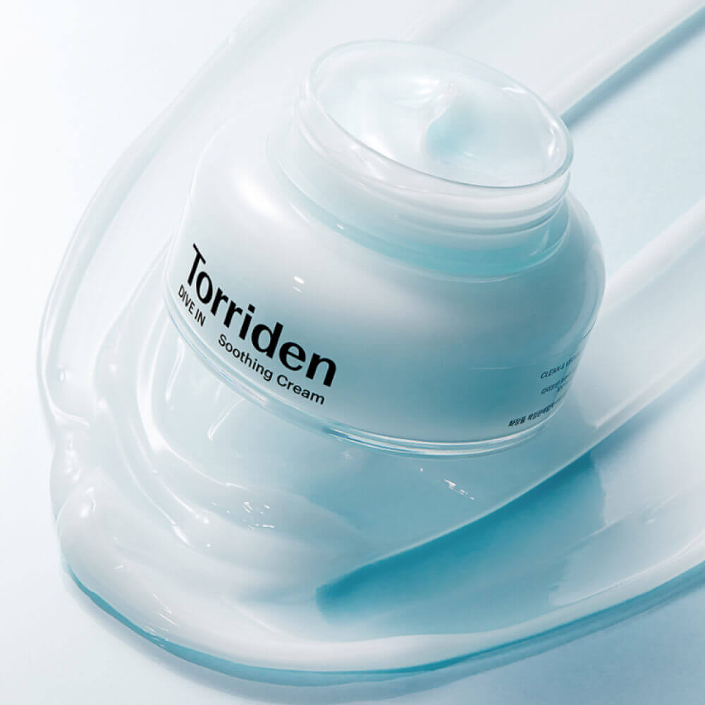 Torriden DIVE IN Low Molecular Hyaluronic Acid Soothing Cream Успокаивающий крем для сухой кожи 100 ml - DYBEAUTY
