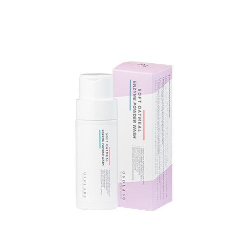 USOLAB Soft Oatmeal Enzyme Powder Wash Мягкая овсяная энзимная пудра 50 ml - DYBEAUTY