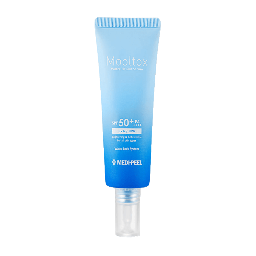 Medi-Peel Aqua Mooltox Water-Fit Sun Serum SPF 50+ PA++++Ультраувлажняющая солнцезащитная сыворотка 50ml