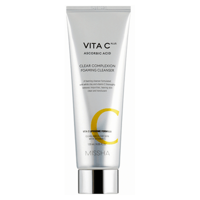 Missha Vita C Plus Clear Complexion Foaming Cleanser 120ml Липосомная пенка для умывания с витамином С