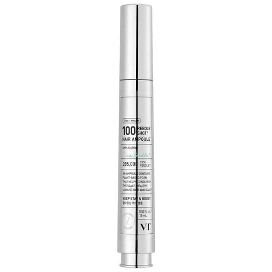 VT Cosmetics Reedle Shot Hair Ampoule 100dL Ампула против выпадения волос с микроиглами 15 ml - DYBEAUTY