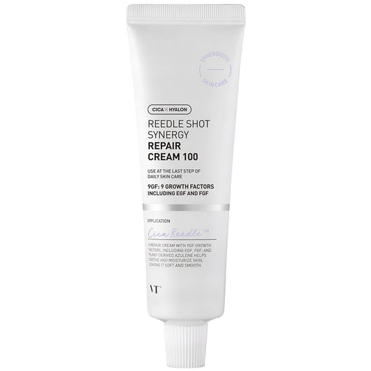 VT Cosmetics Reedle Shot Synergy Repair Cream 100 Успокаивающий крем с EGF и микроиглами 50 ml - DYBEAUTY