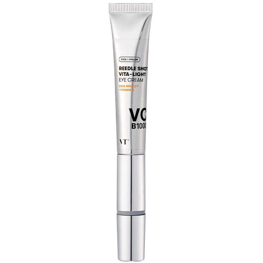 VT Cosmetics Reedle Shot Vita - light Eye Cream Массажный крем для век с микроиглами 15 ml - DYBEAUTY