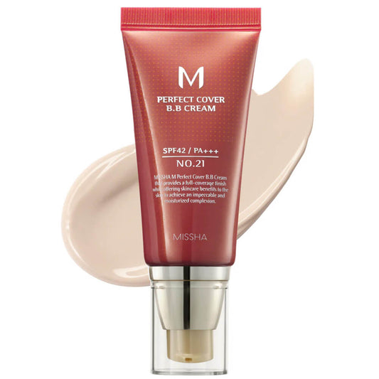 ВВ - крем Missha M Perfect Cover BB Cream №21 50 ml - DYBEAUTY