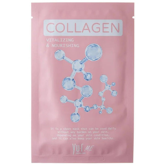 YU.R Collagen Sheet Mask Тканевая маска с коллагеном - DYBEAUTY