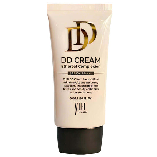Yu.r DD Cream Ethereal Complexion SPF50+ PA++++ Dark DD - крем с коллагеном и пептидами 50 ml - DYBEAUTY