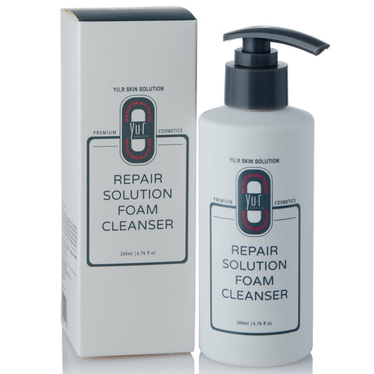 Yu.R Pro Repair Solution Foam Cleanser Очищающая пенка для проблемной кожи 200 ml - DYBEAUTY