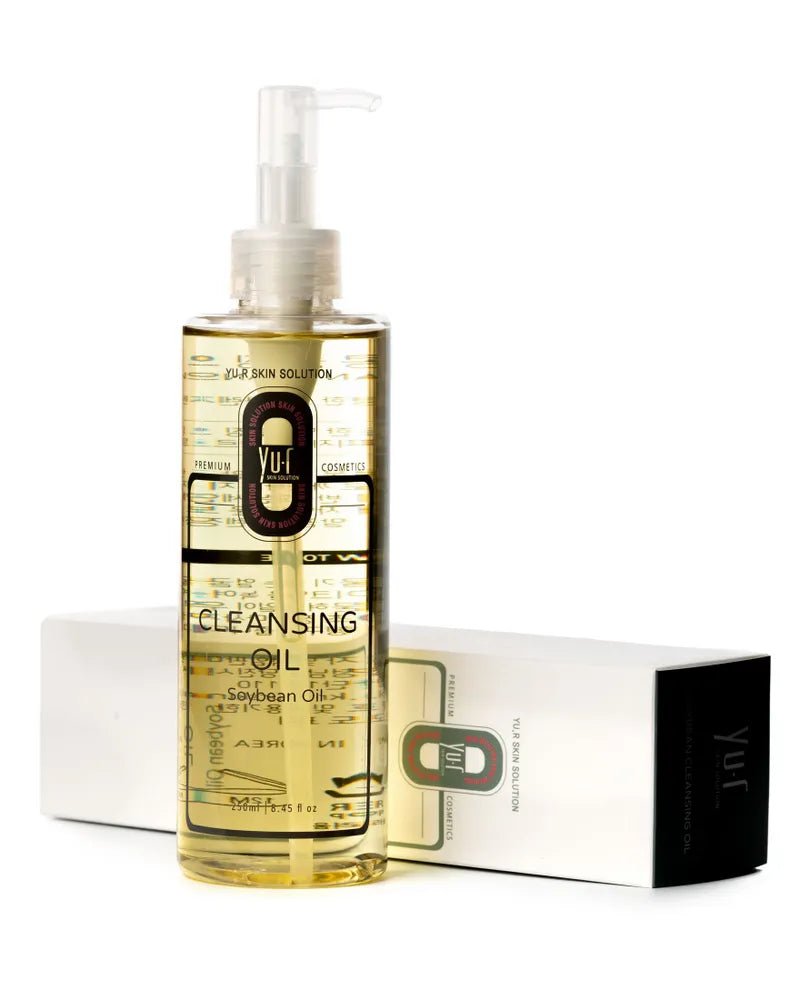 YU.R SKIN SOLUTION SOYBEAN CLEANSING OIL Очищающее масло на основе сои 250 ml - DYBEAUTY