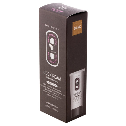 YU.R ССС Cream (Dark) SPF50+ CCC крем темно бежевый 50 ml - DYBEAUTY