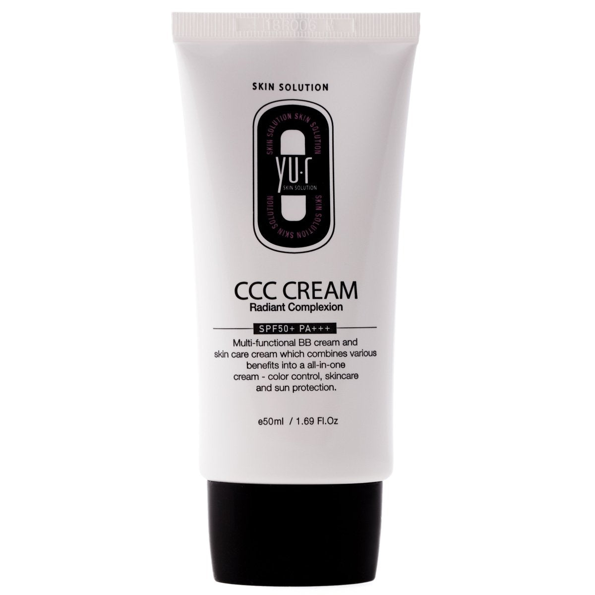 YU.R CCC Cream (Dark) SPF50+ CCC Creme dunkelbeige 50 ml  – Produktbild