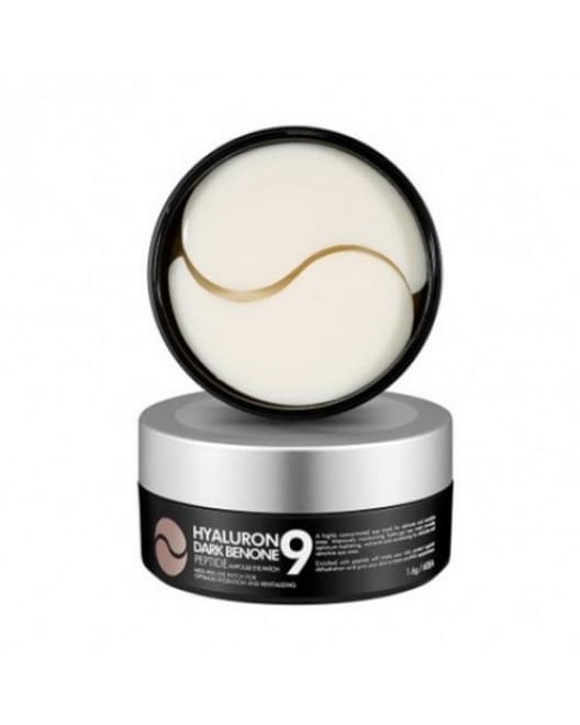 MEDI - PEEL Осветляющие патчи с пептидами Hyaluron Dark Benone Peptide 9 Ampoule Eye Patch, 60 шт - DYBEAUTY
